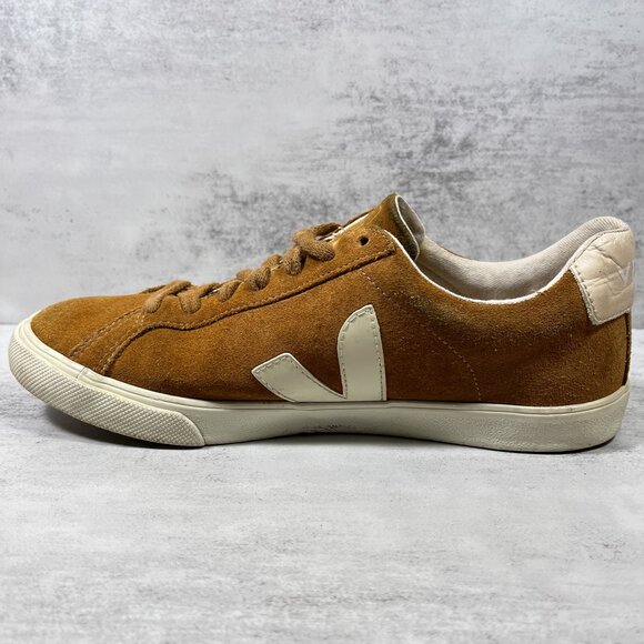 Veja Campo Suede Leather Sneakers - Women's Size 9 - Tan - Picture 5 of 10